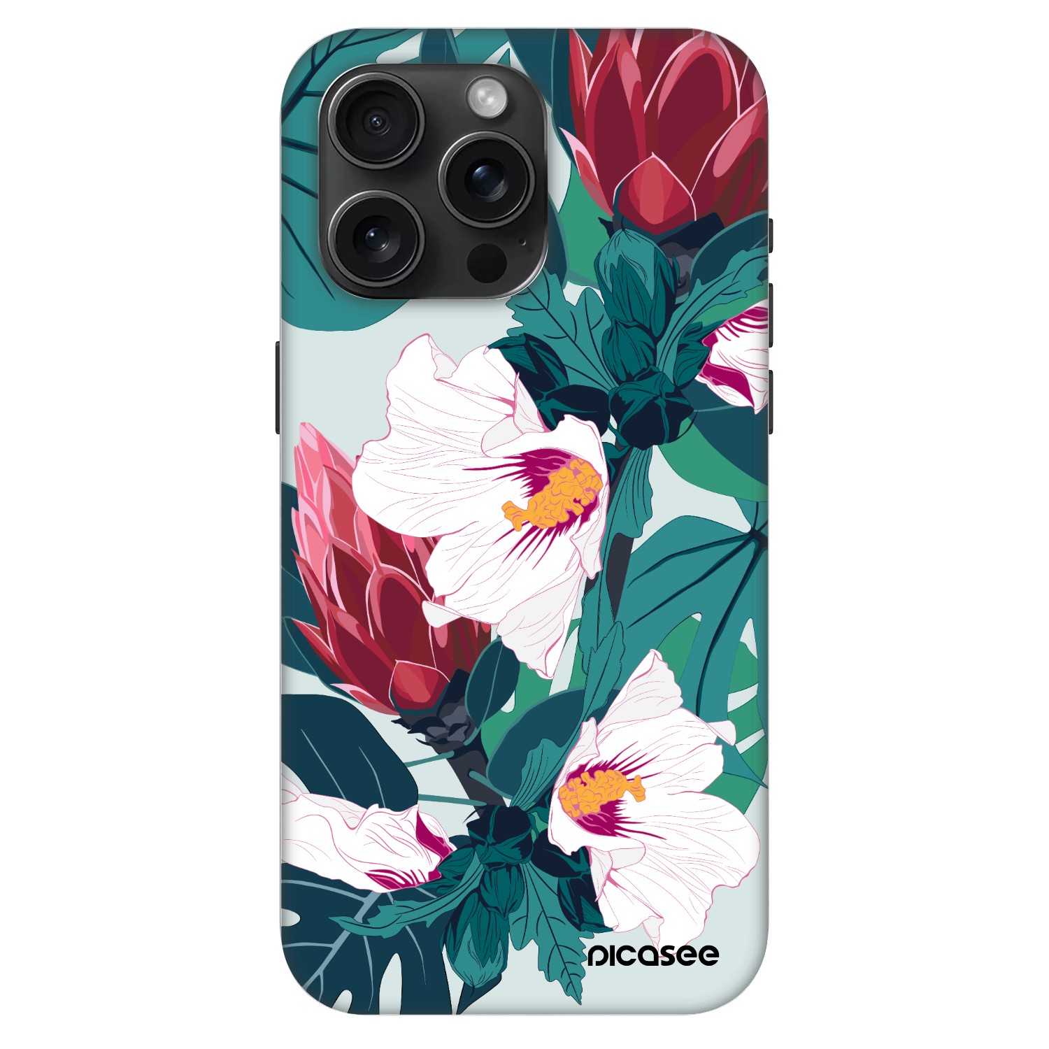 Picasee Fashion Case MagSafe na Apple iPhone 15 Pro Max - Rhododendron