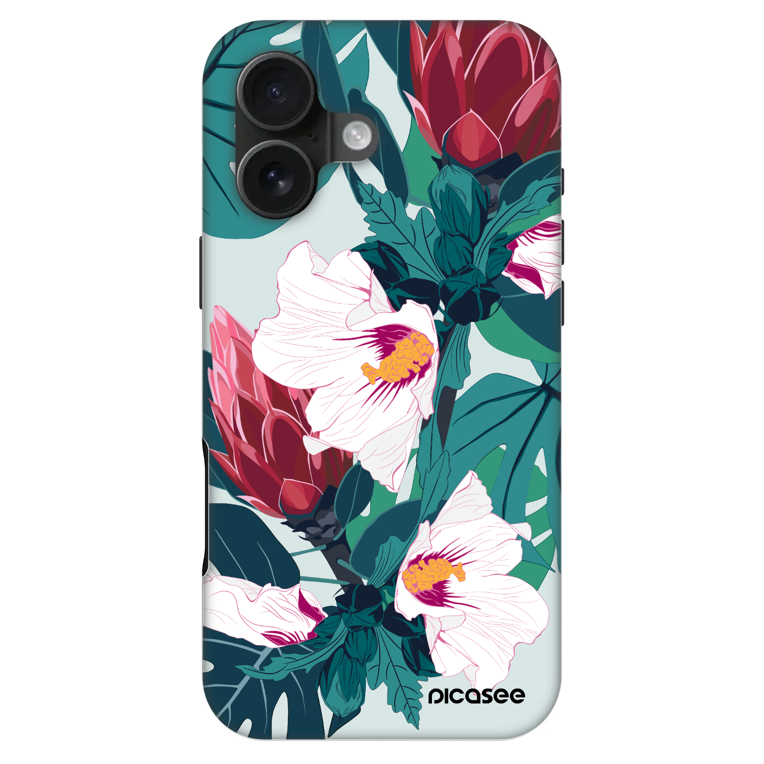 Picasee Fashion Case MagSafe na Apple iPhone 16 - Rhododendron