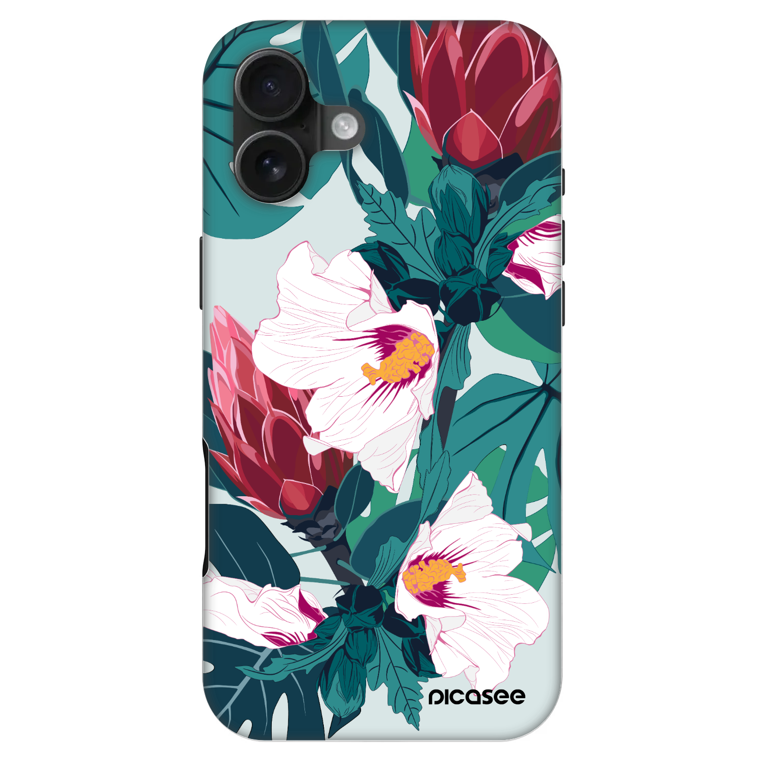 Picasee Fashion Case MagSafe na Apple iPhone 16 Plus - Rhododendron