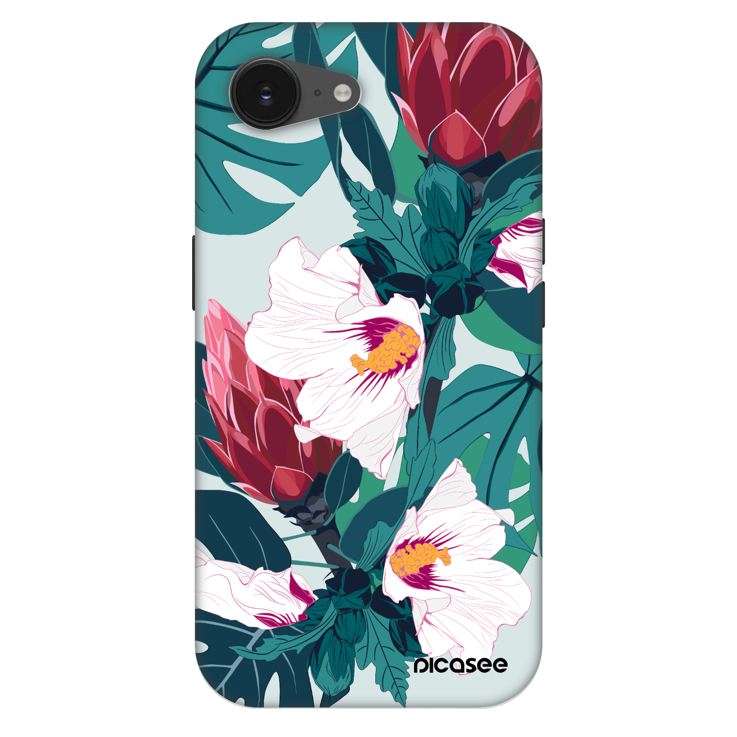 Picasee Fashion Case MagSafe na Apple iPhone 16e - Rhododendron