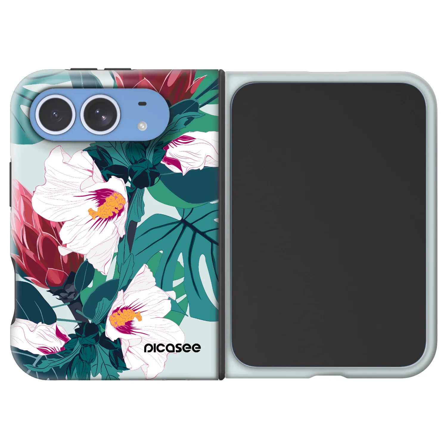 Picasee Fashion Case MagSafe na Apple iPhone Duo - Rhododendron