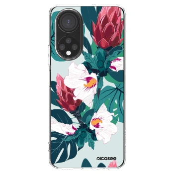 Picasee silikonowe przeźroczyste etui na Honor X7 - Rhododendron