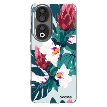 Picasee silikonowe przeźroczyste etui na Honor 90 5G - Rhododendron