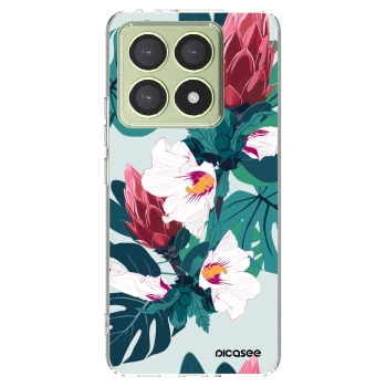 Picasee silikonowe przeźroczyste etui na Xiaomi 14T - Rhododendron