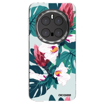 Picasee silikonowe przeźroczyste etui na Honor Magic7 Pro 5G - Rhododendron