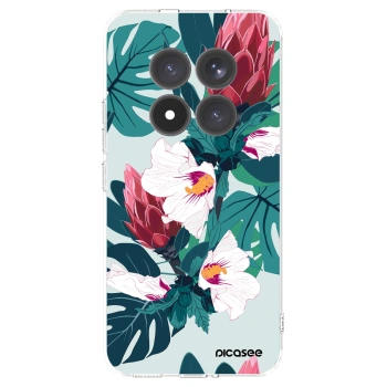 Picasee silikonowe przeźroczyste etui na Xiaomi Redmi Note 15 Pro+ - Rhododendron
