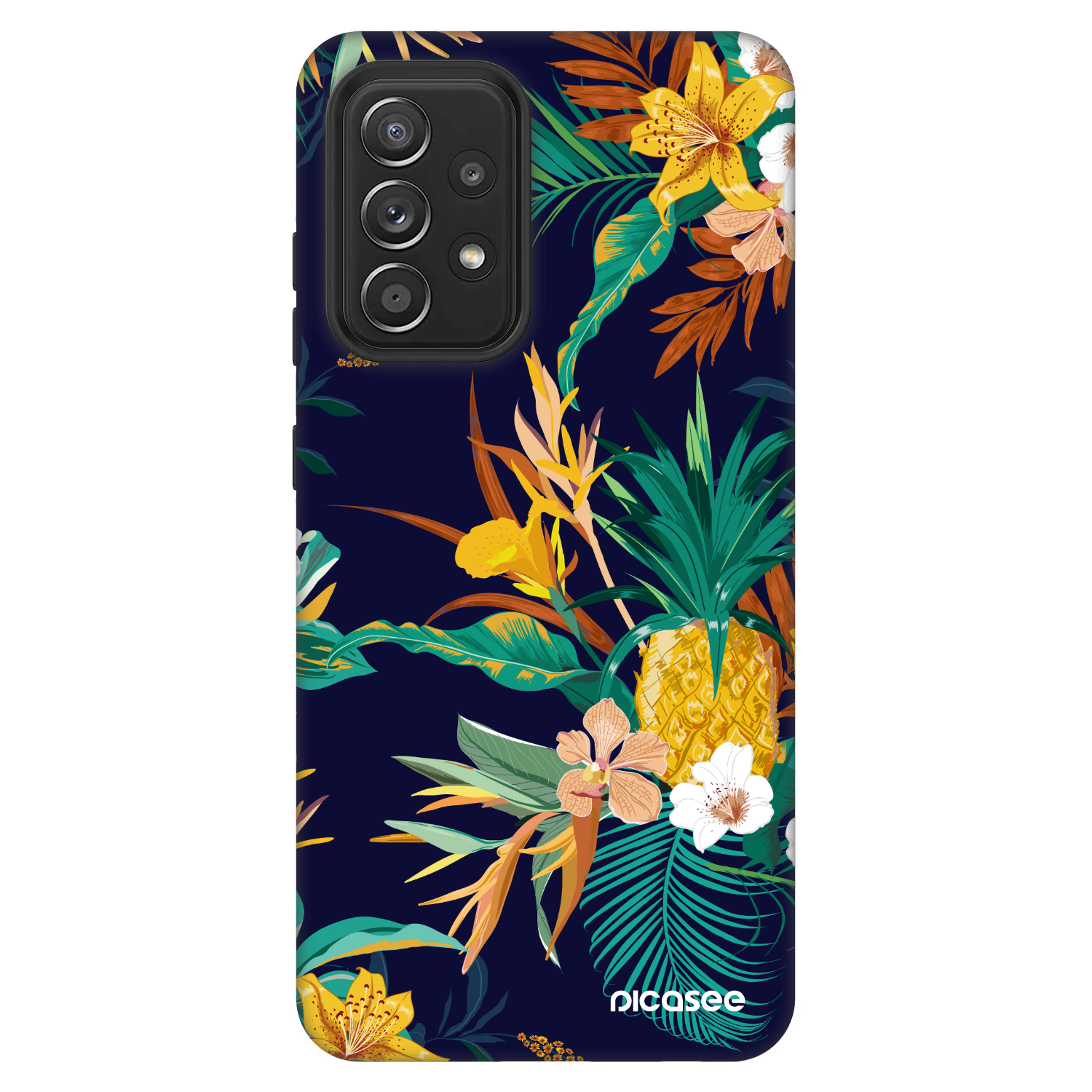 Picasee Fashion Case na Samsung Galaxy A52s 5G A528B - Pineapple Color