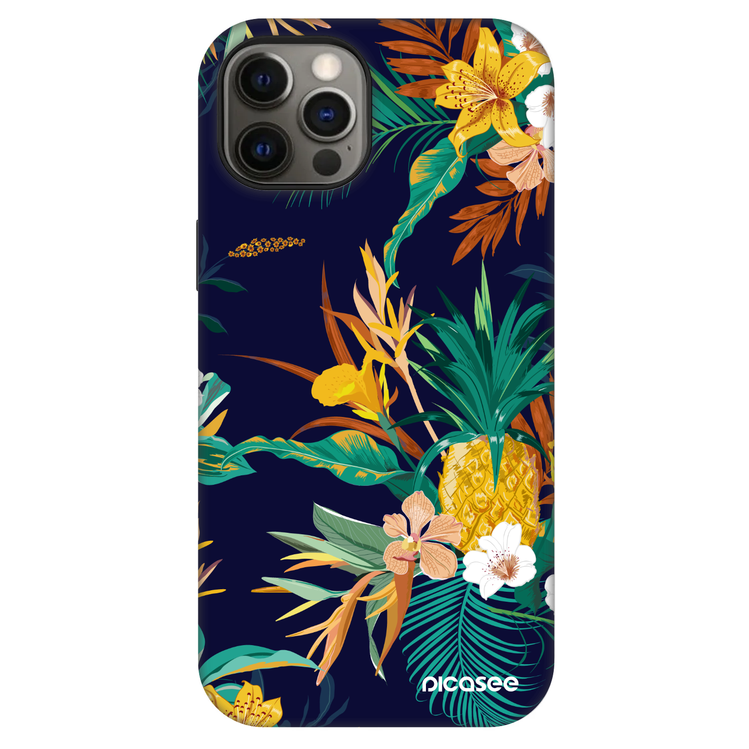 Picasee Fashion Case MagSafe na Apple iPhone 12 - Pineapple Color