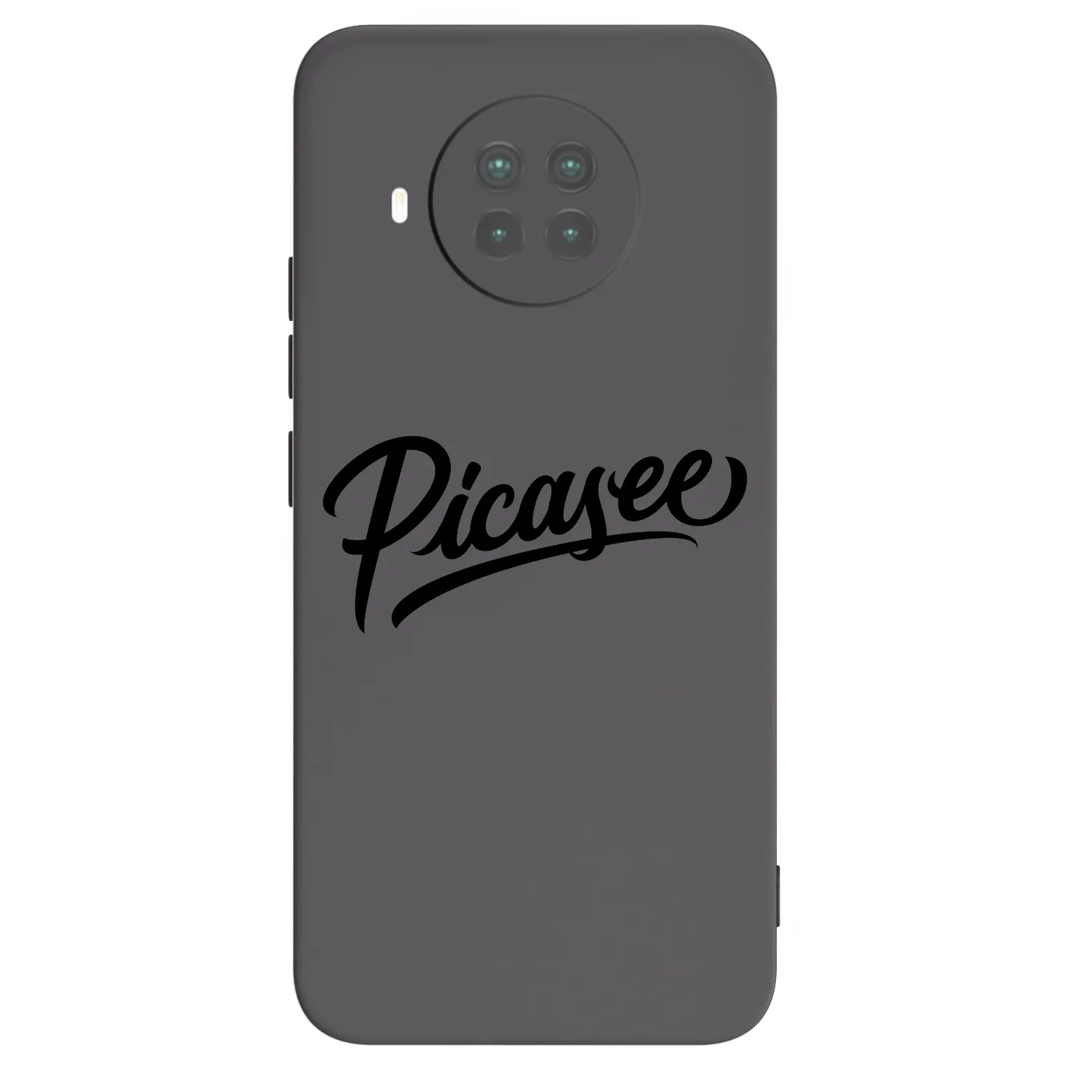 Picasee silikonowe czarne etui na Xiaomi Mi 10T Lite - Picasee - old logo - black
