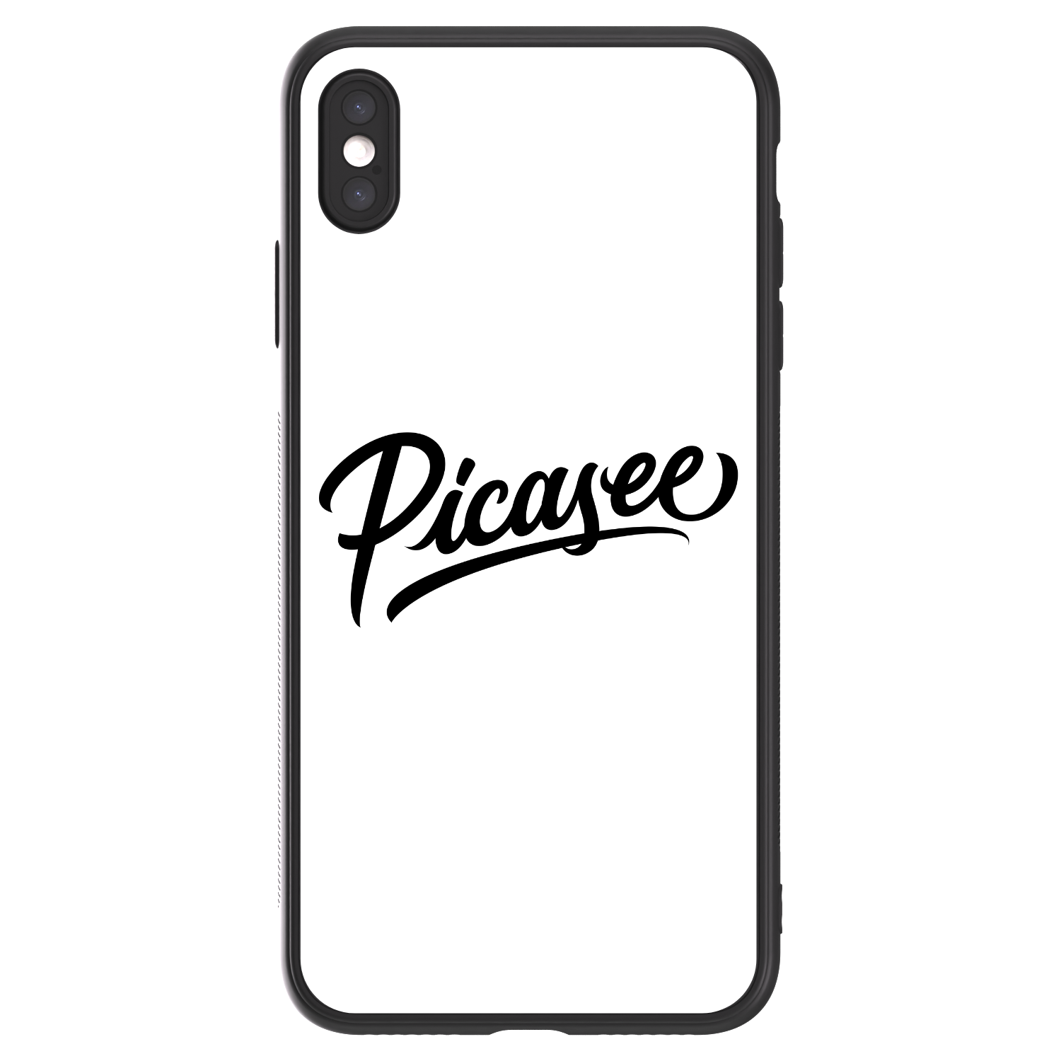 Picasee ULTIMATE CASE na Apple iPhone XS Max - Picasee - old logo - black