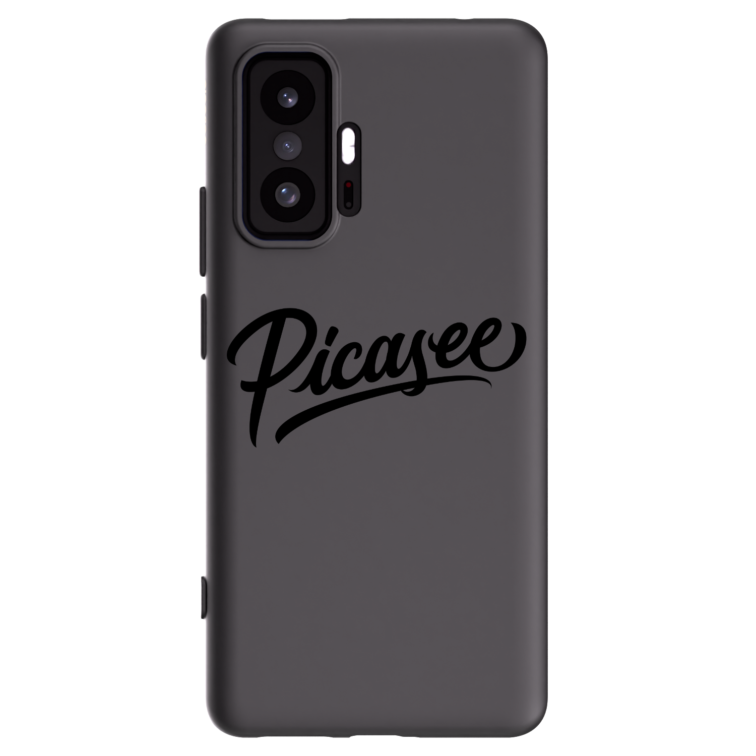 Picasee silikonowe czarne etui na Xiaomi 11T - Picasee - old logo - black