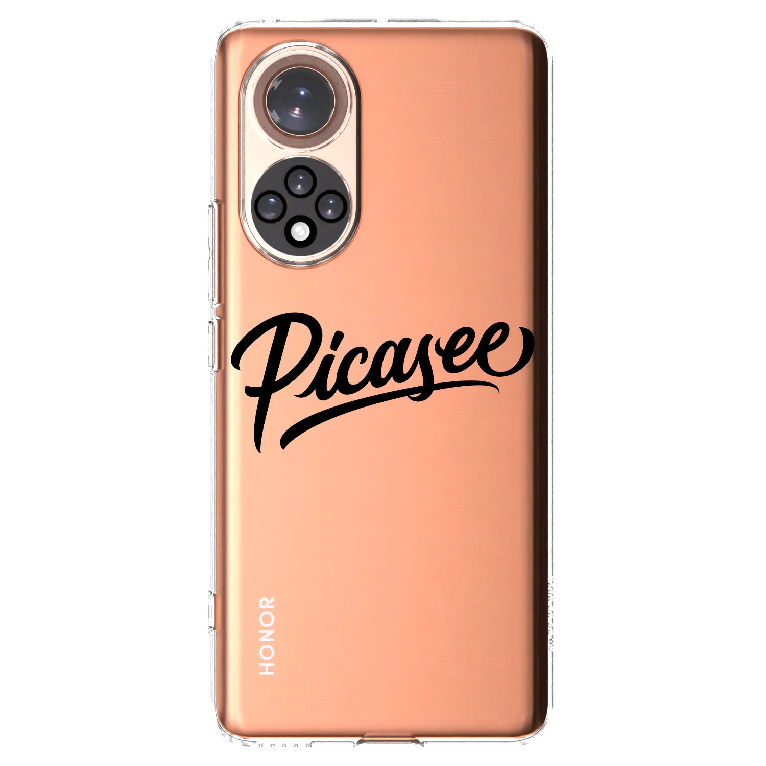Picasee silikonowe przeźroczyste etui na Huawei Nova 9 - Picasee - old logo - black