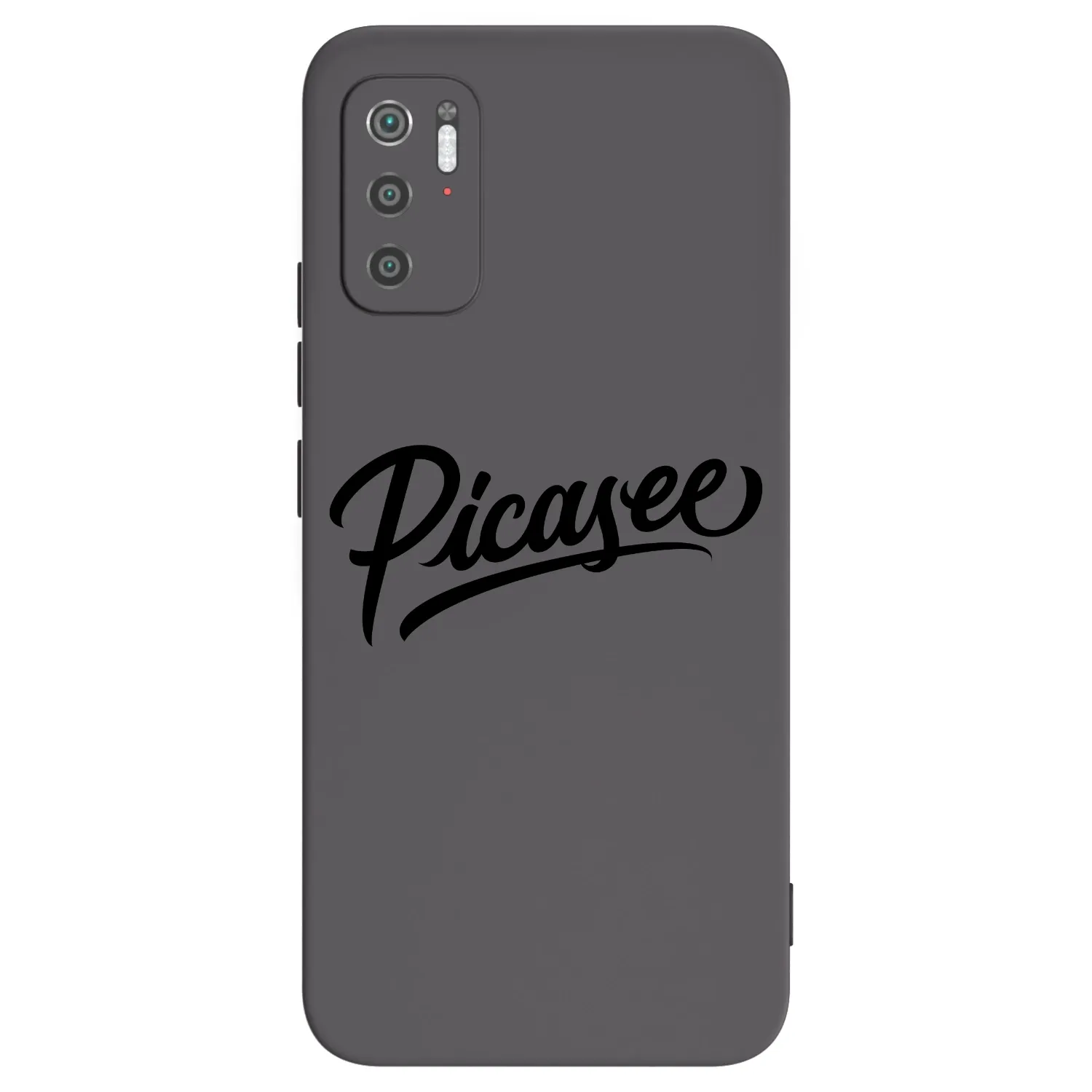 Picasee silikonowe czarne etui na Xiaomi Poco M3 Pro 5G - Picasee - old logo - black