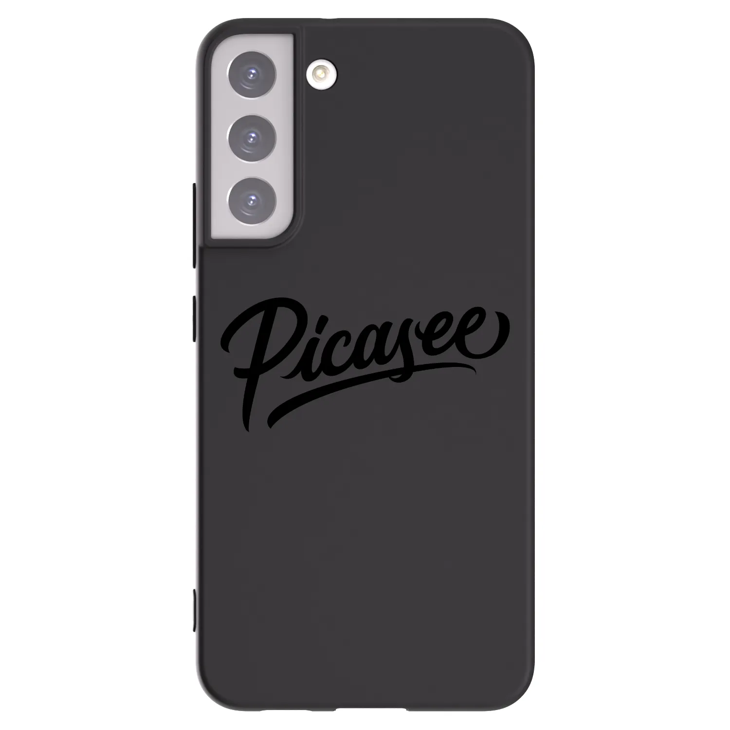 Picasee silikonowe czarne etui na Samsung Galaxy S22+ 5G - Picasee - old logo - black