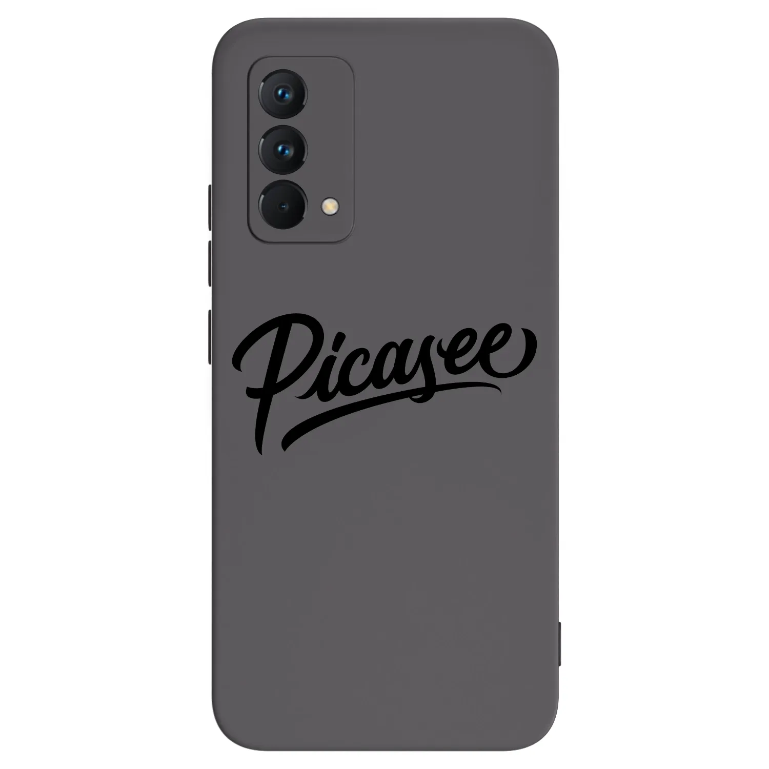 Picasee silikonowe czarne etui na Realme GT Master Edition 5G - Picasee - old logo - black