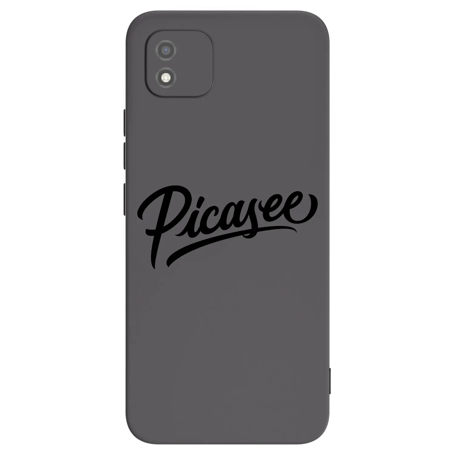 Picasee silikonowe czarne etui na Realme C11 (2021) - Picasee - old logo - black