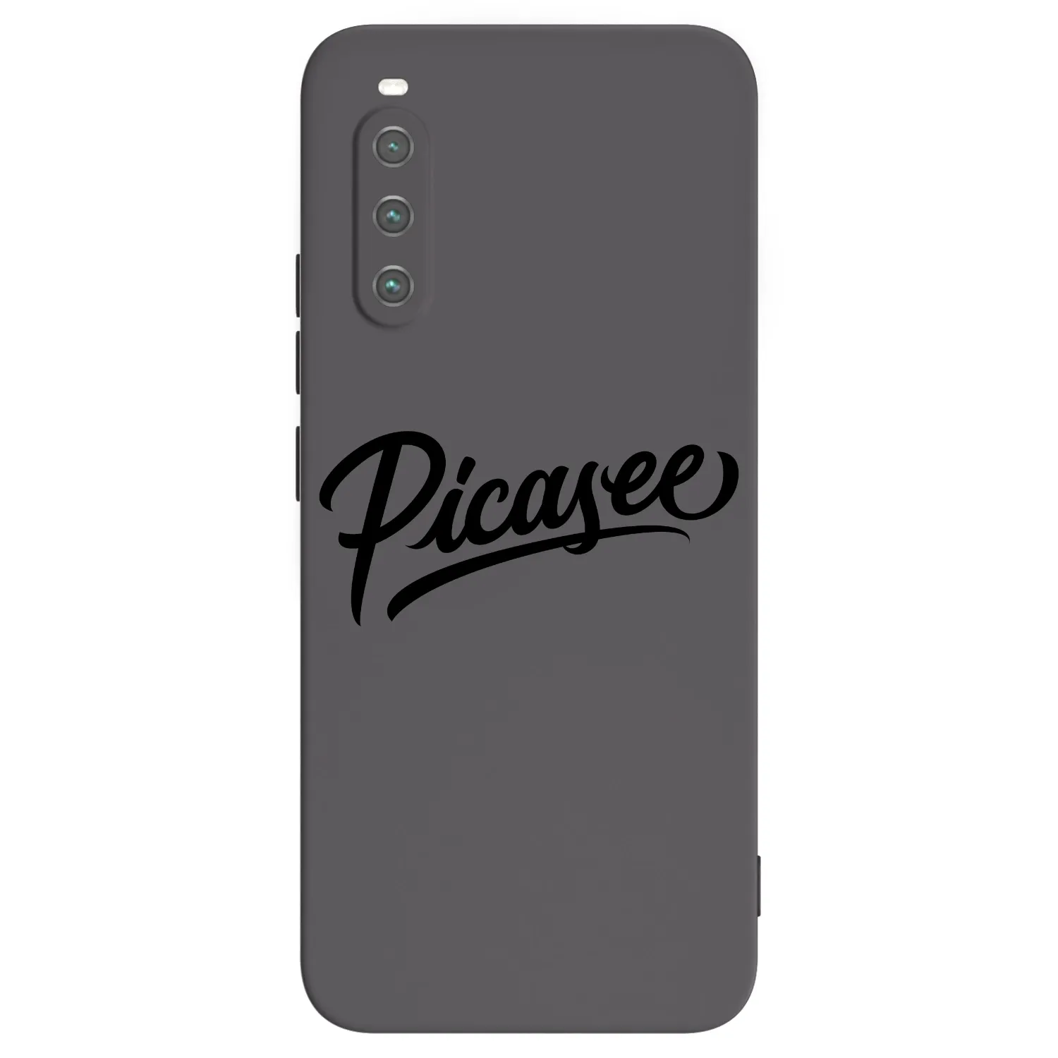 Picasee silikonowe czarne etui na Sony Xperia 10 IV 5G - Picasee - old logo - black