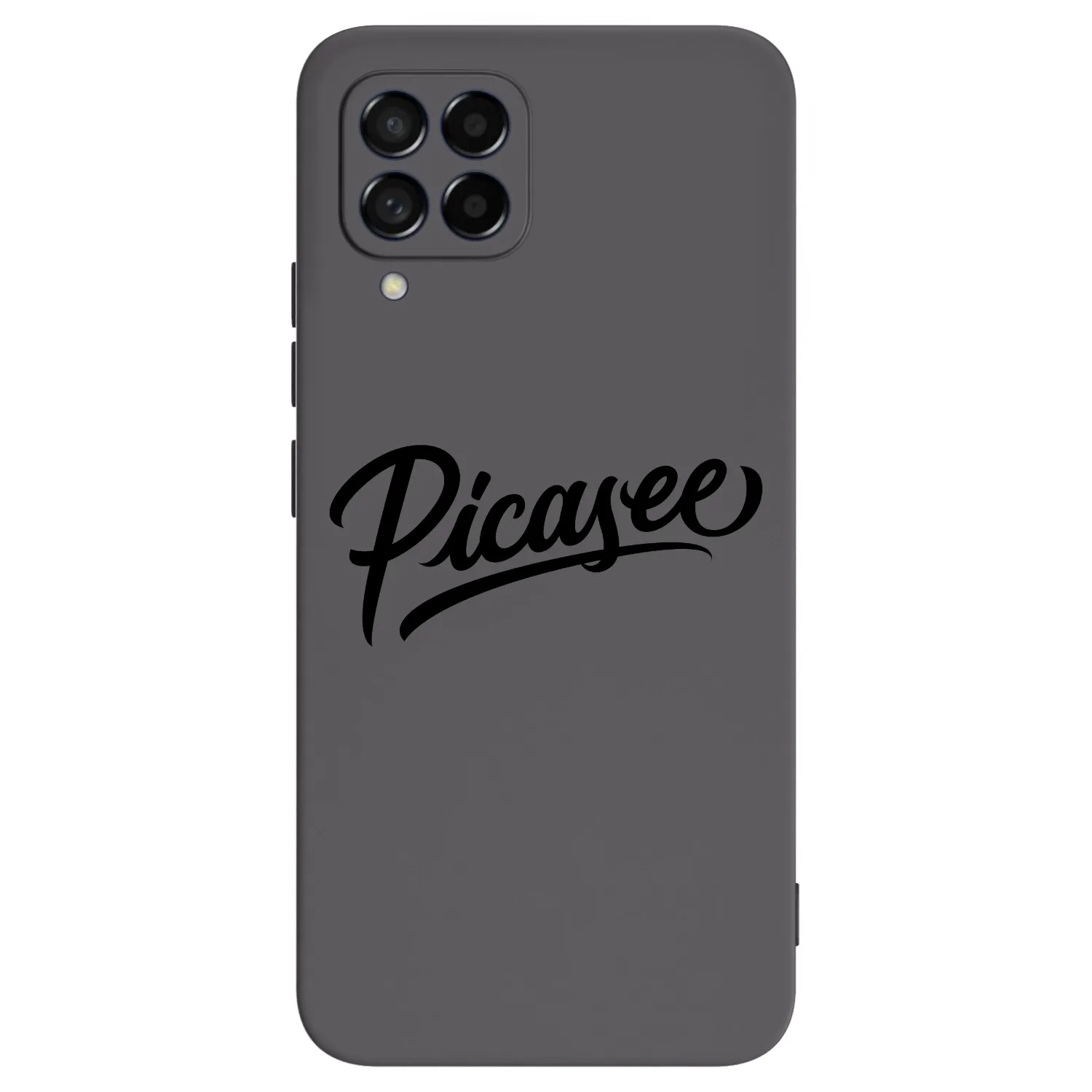 Picasee silikonowe czarne etui na Samsung Galaxy M53 5G - Picasee - old logo - black