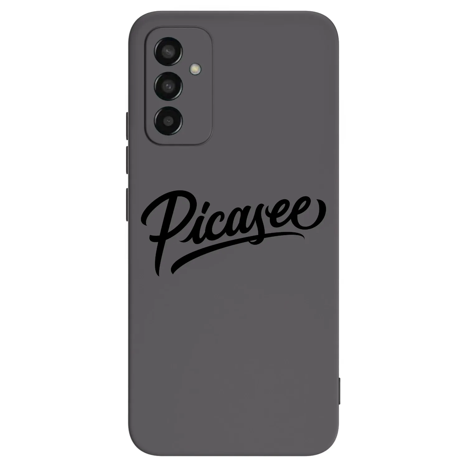 Picasee silikonowe czarne etui na Samsung Galaxy M13 M135F - Picasee - old logo - black