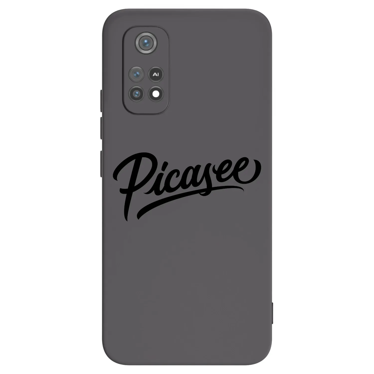Picasee silikonowe czarne etui na Xiaomi Poco M4 Pro - Picasee - old logo - black