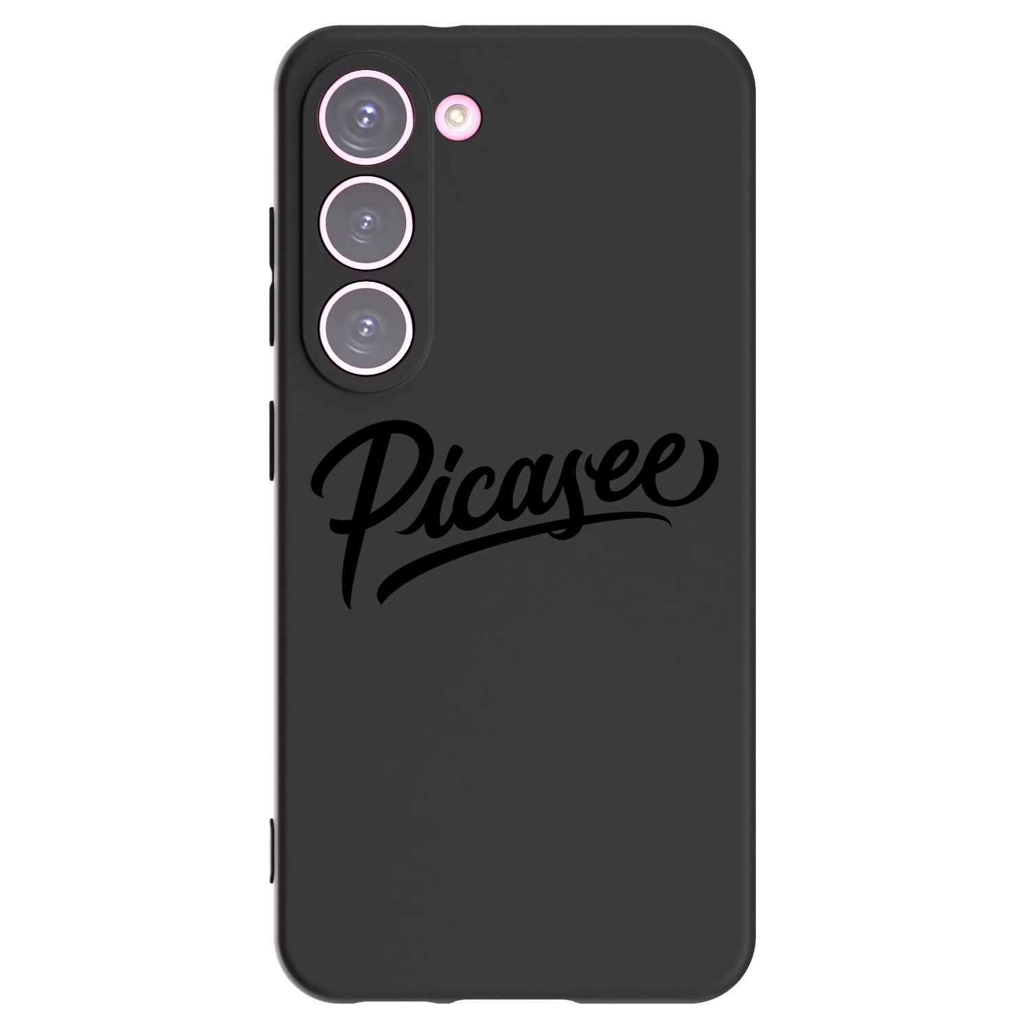 Picasee silikonowe czarne etui na Samsung Galaxy S23 5G - Picasee - old logo - black