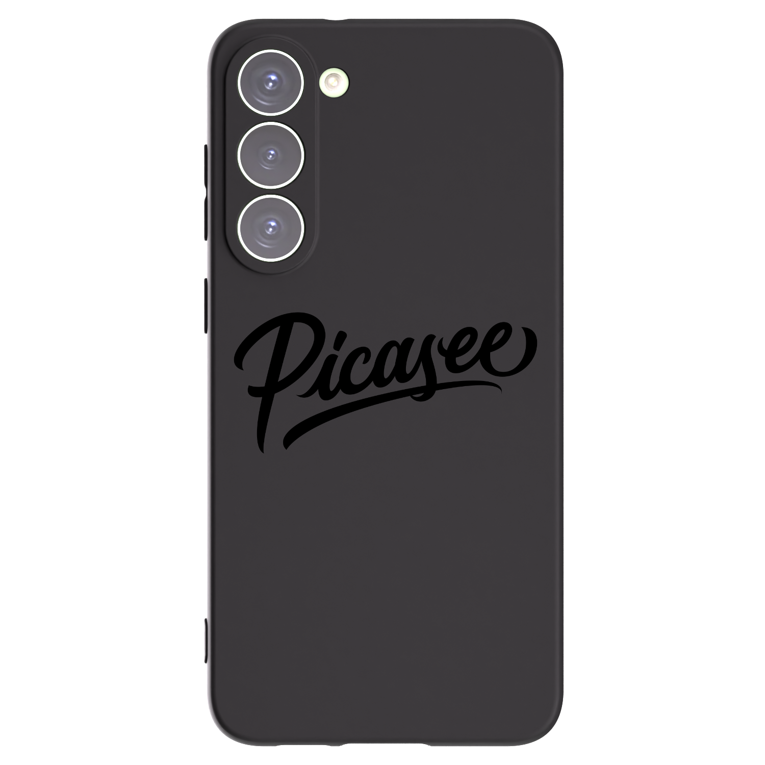 Picasee silikonowe czarne etui na Samsung Galaxy S23+ 5G - Picasee - old logo - black