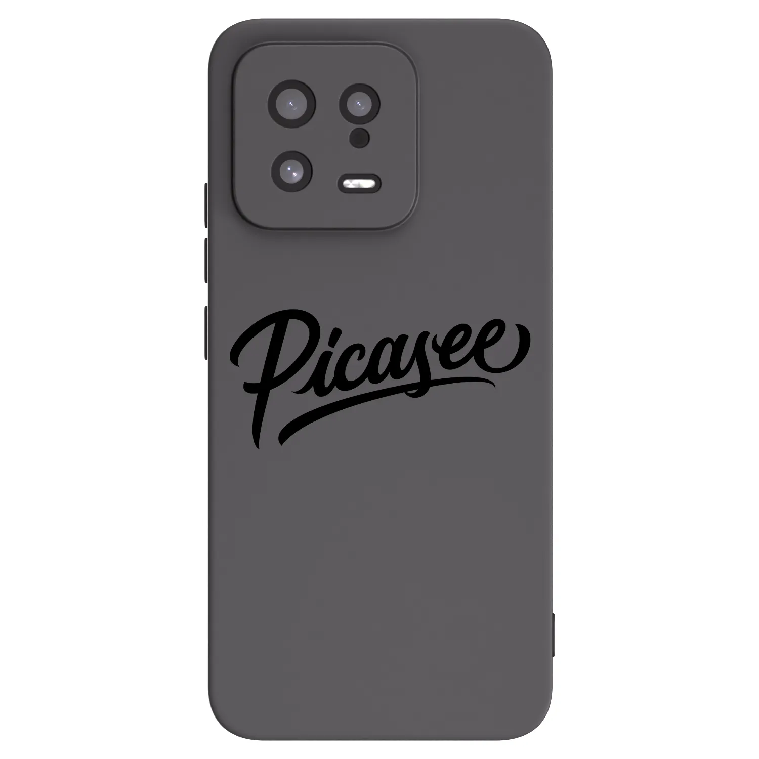 Picasee silikonowe czarne etui na Xiaomi 13 - Picasee - old logo - black