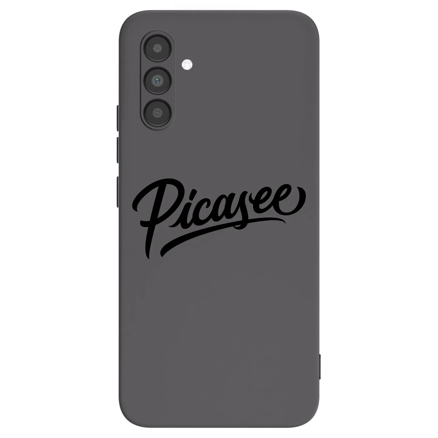 Picasee silikonowe czarne etui na Samsung Galaxy A04s A047F - Picasee - old logo - black