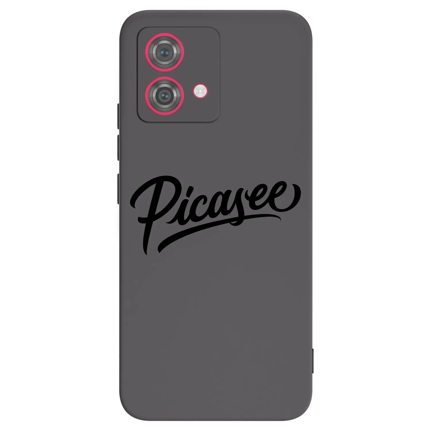 Picasee silikonowe czarne etui na Motorola Moto G84 5G - Picasee - old logo - black