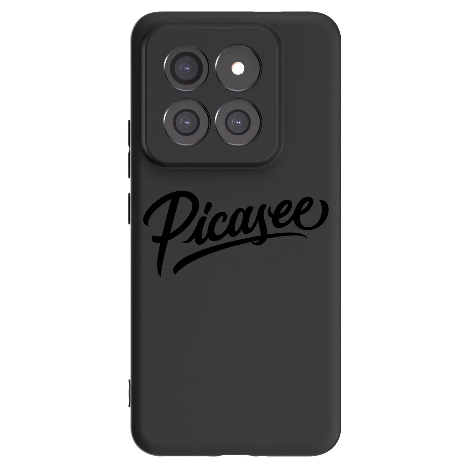 Picasee silikonowe czarne etui na Xiaomi 14 Pro - Picasee - old logo - black