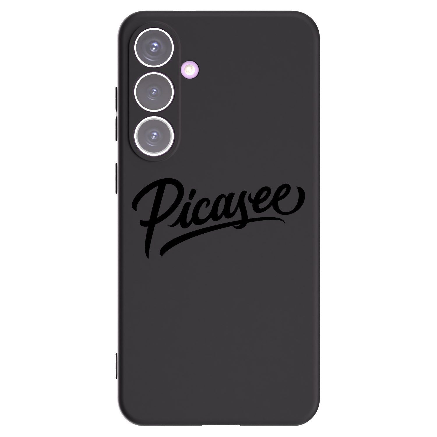 Picasee silikonowe czarne etui na Samsung Galaxy S24+ S926B 5G - Picasee - old logo - black