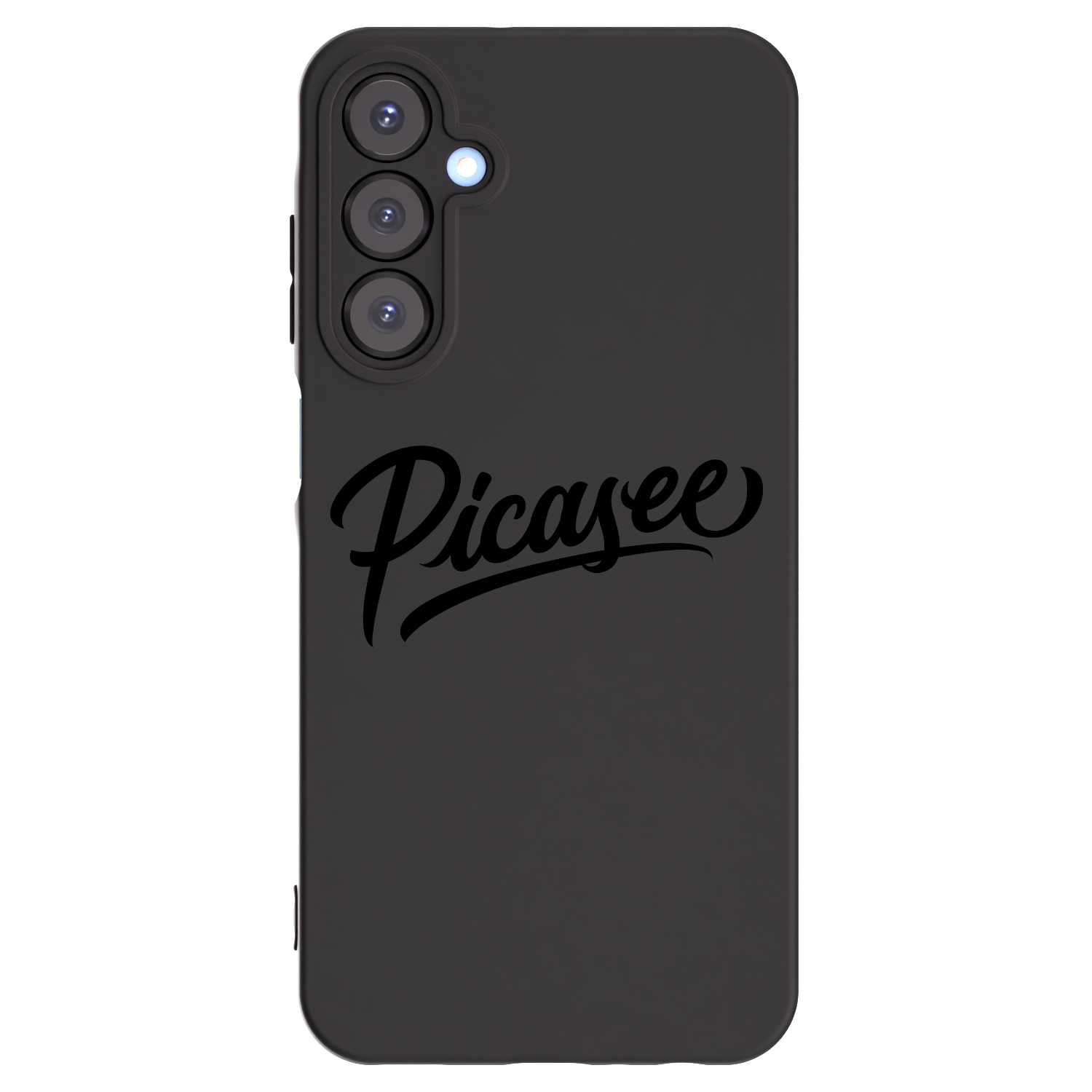 Picasee silikonowe czarne etui na Samsung Galaxy A25 A256B 5G - Picasee - old logo - black