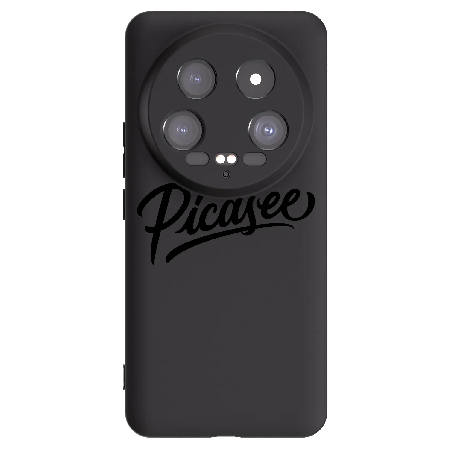 Picasee silikonowe czarne etui na Xiaomi 14 Ultra - Picasee - old logo - black