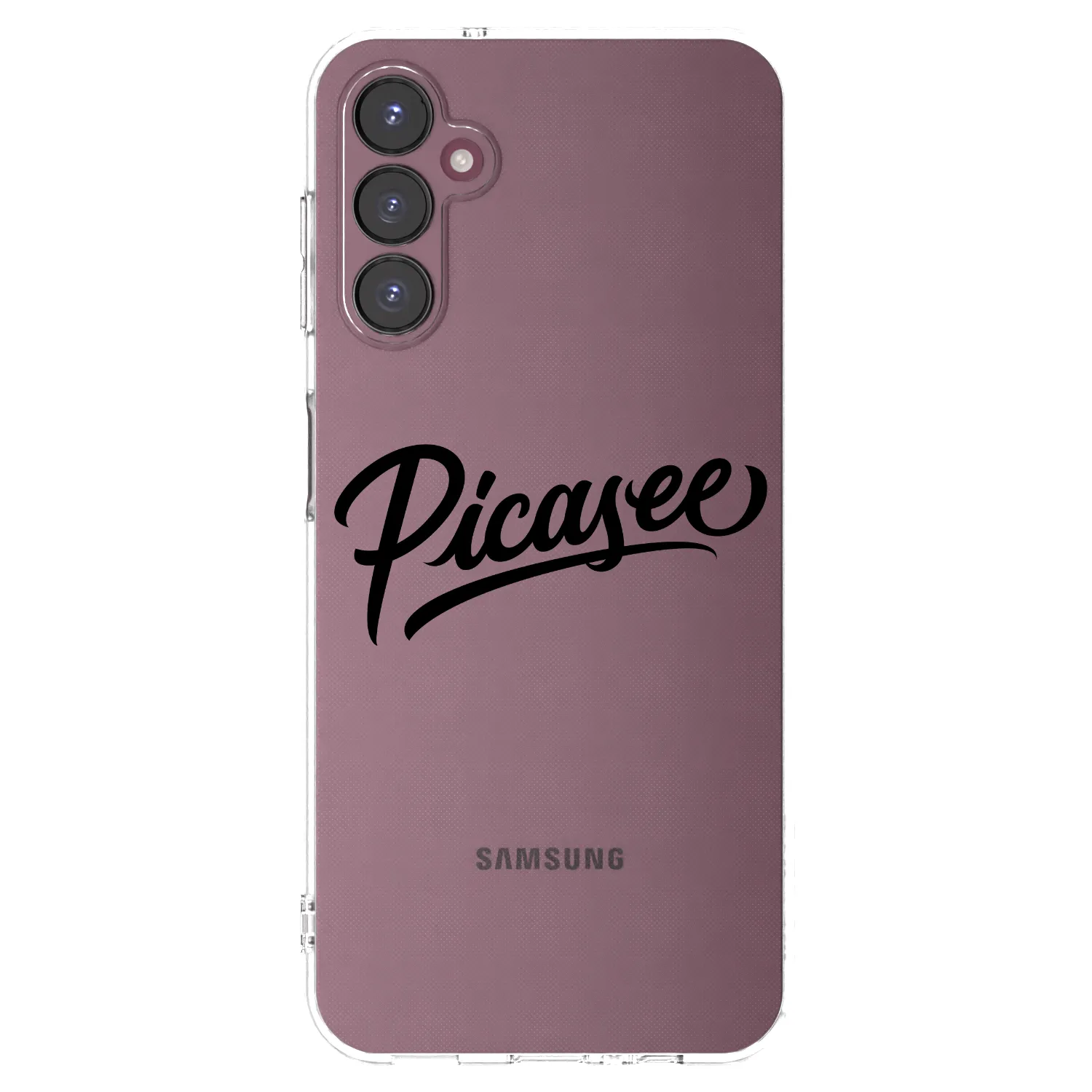 Picasee silikonowe przeźroczyste etui na Samsung Galaxy A05s A057G - Picasee - old logo - black