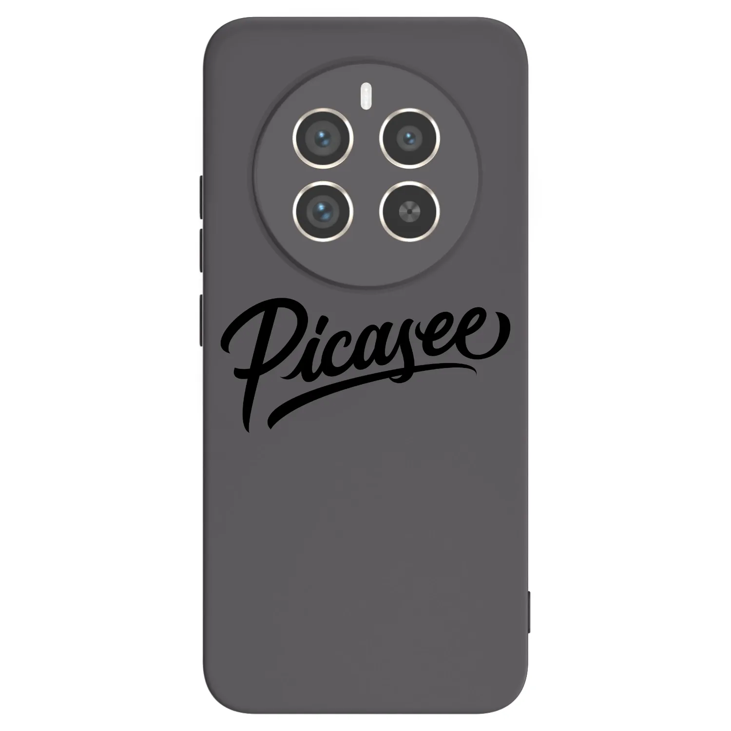 Picasee silikonowe czarne etui na Realme 12 Pro 5G - Picasee - old logo - black