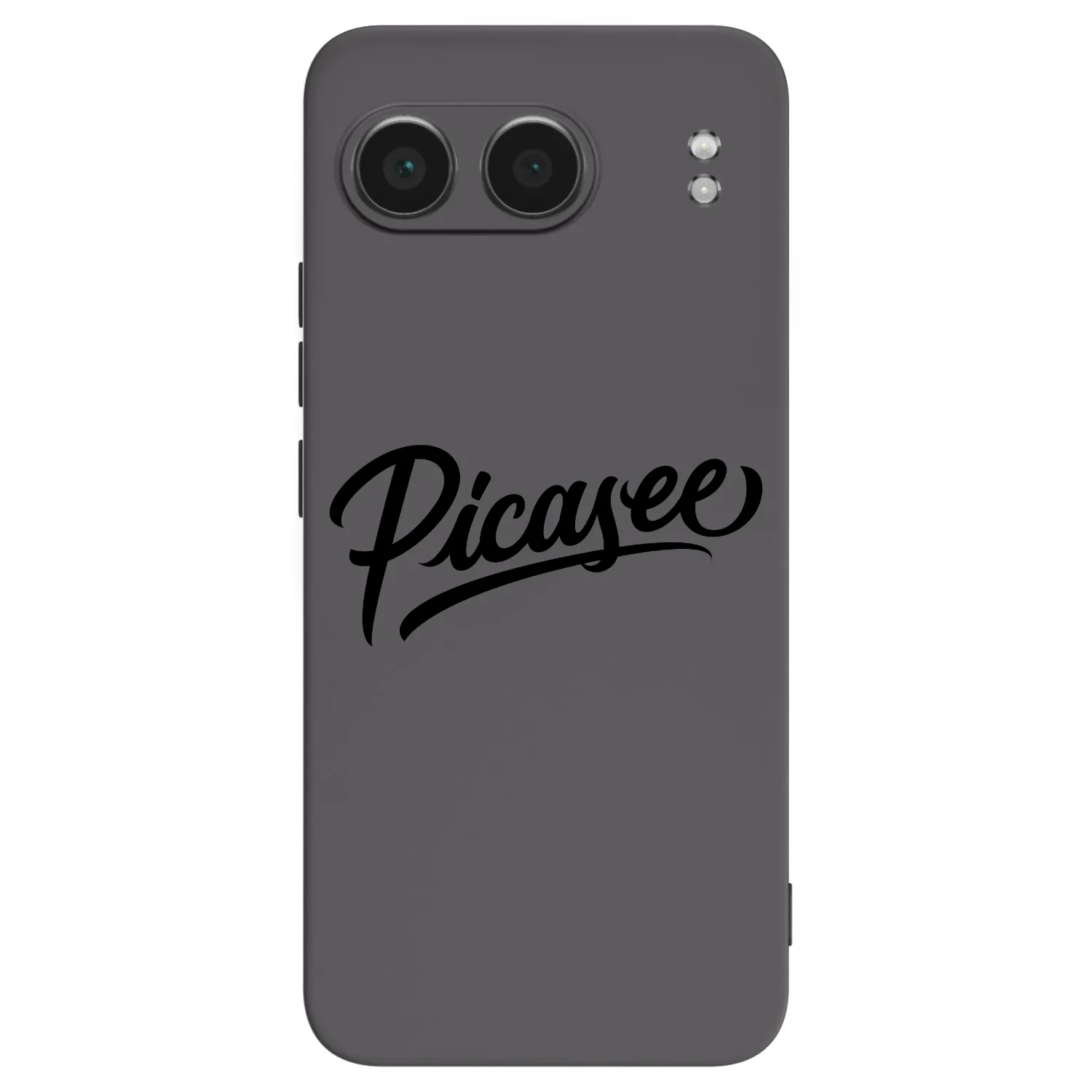 Picasee silikonowe czarne etui na OnePlus Nord 4 - Picasee - old logo - black