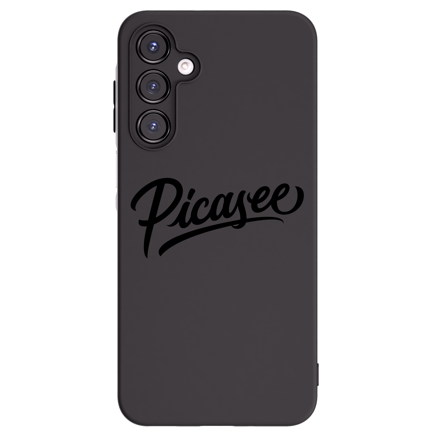 Picasee silikonowe czarne etui na Samsung Galaxy A16 5G - Picasee - old logo - black