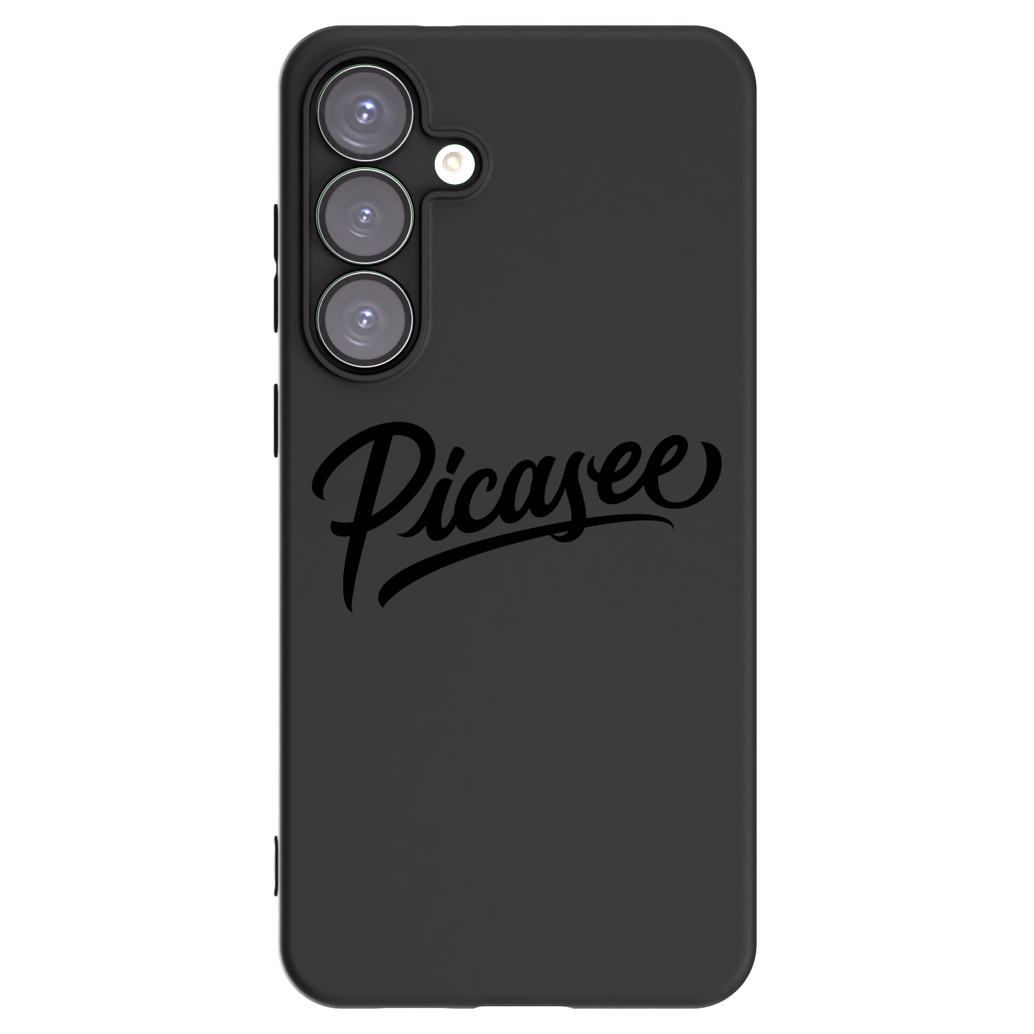 Picasee silikonowe czarne etui na Samsung Galaxy S25+ 5G - Picasee - old logo - black