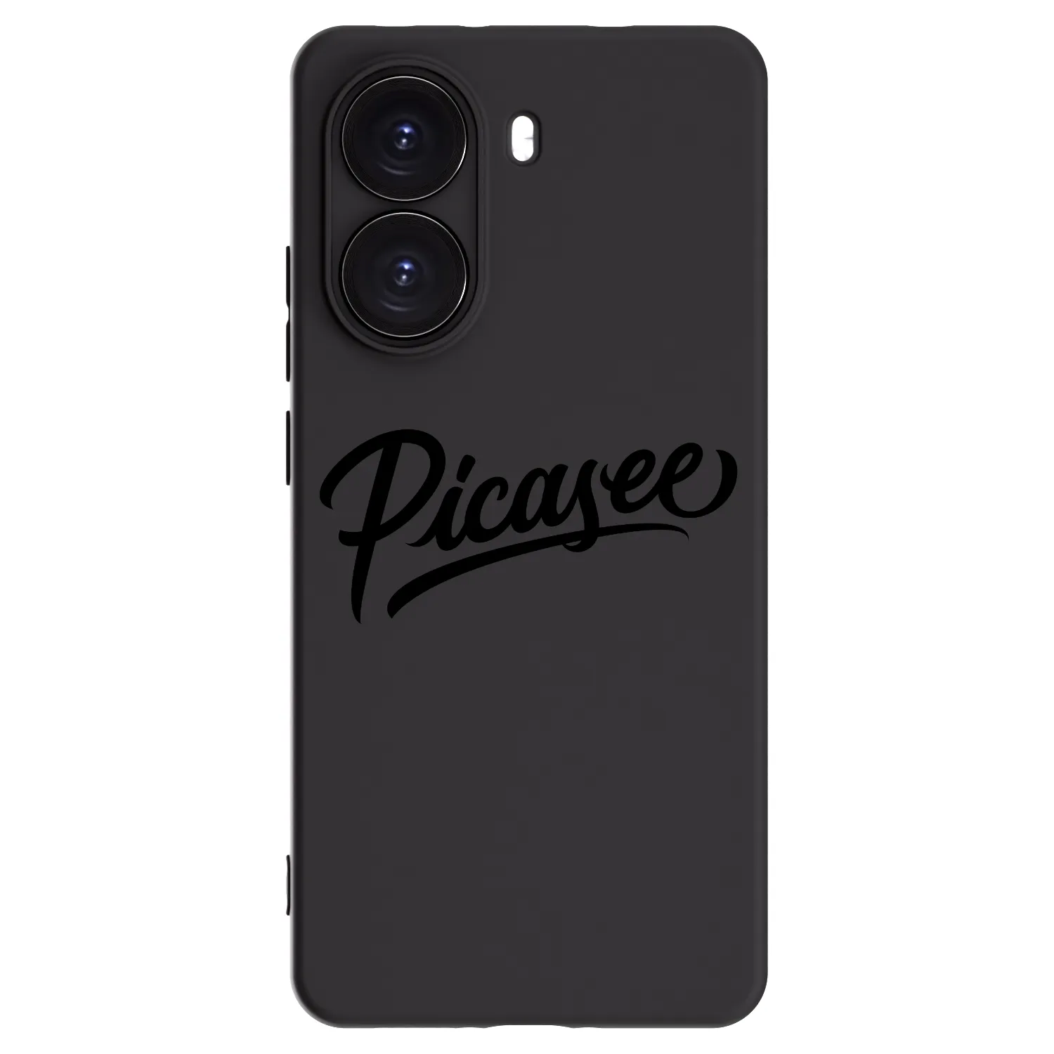Picasee silikonowe czarne etui na Xiaomi Poco X7 Pro 5G - Picasee - old logo - black