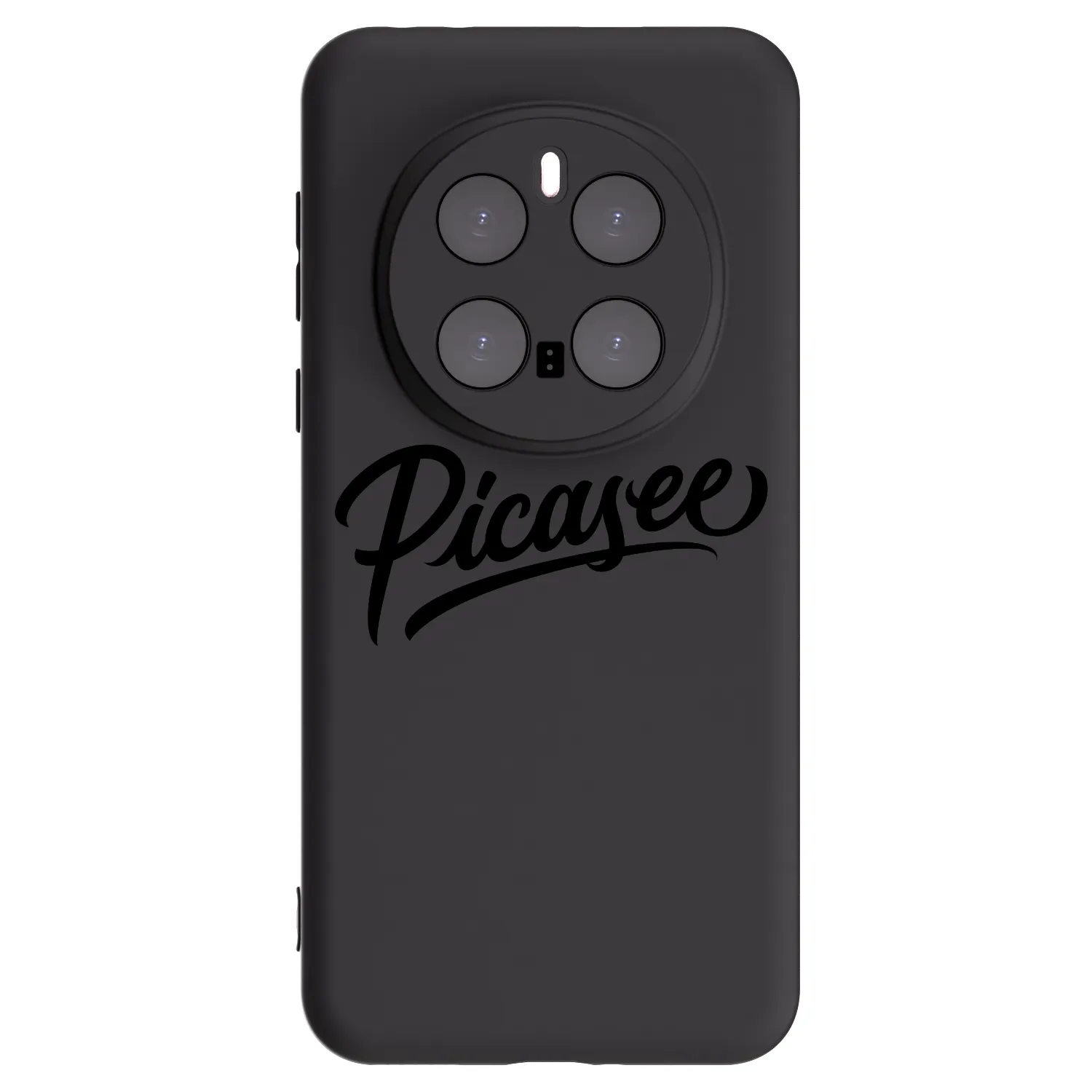 Picasee silikonowe czarne etui na Honor Magic7 Pro 5G - Picasee - old logo - black