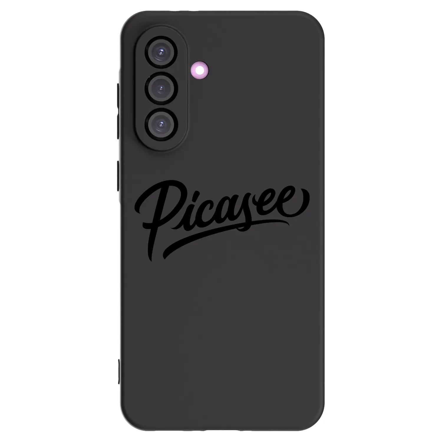 Picasee silikonowe czarne etui na Samsung Galaxy A56 5G A566B - Picasee - old logo - black