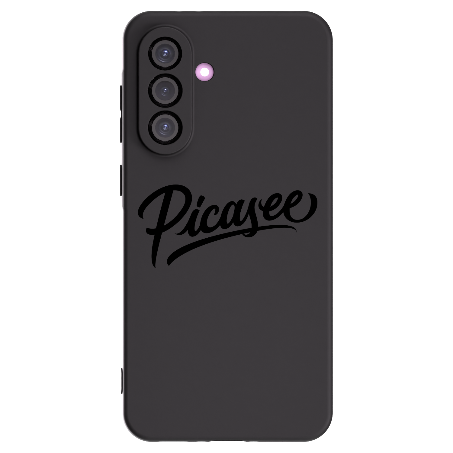 Picasee silikonowe czarne etui na Samsung Galaxy A36 5G - Picasee - old logo - black