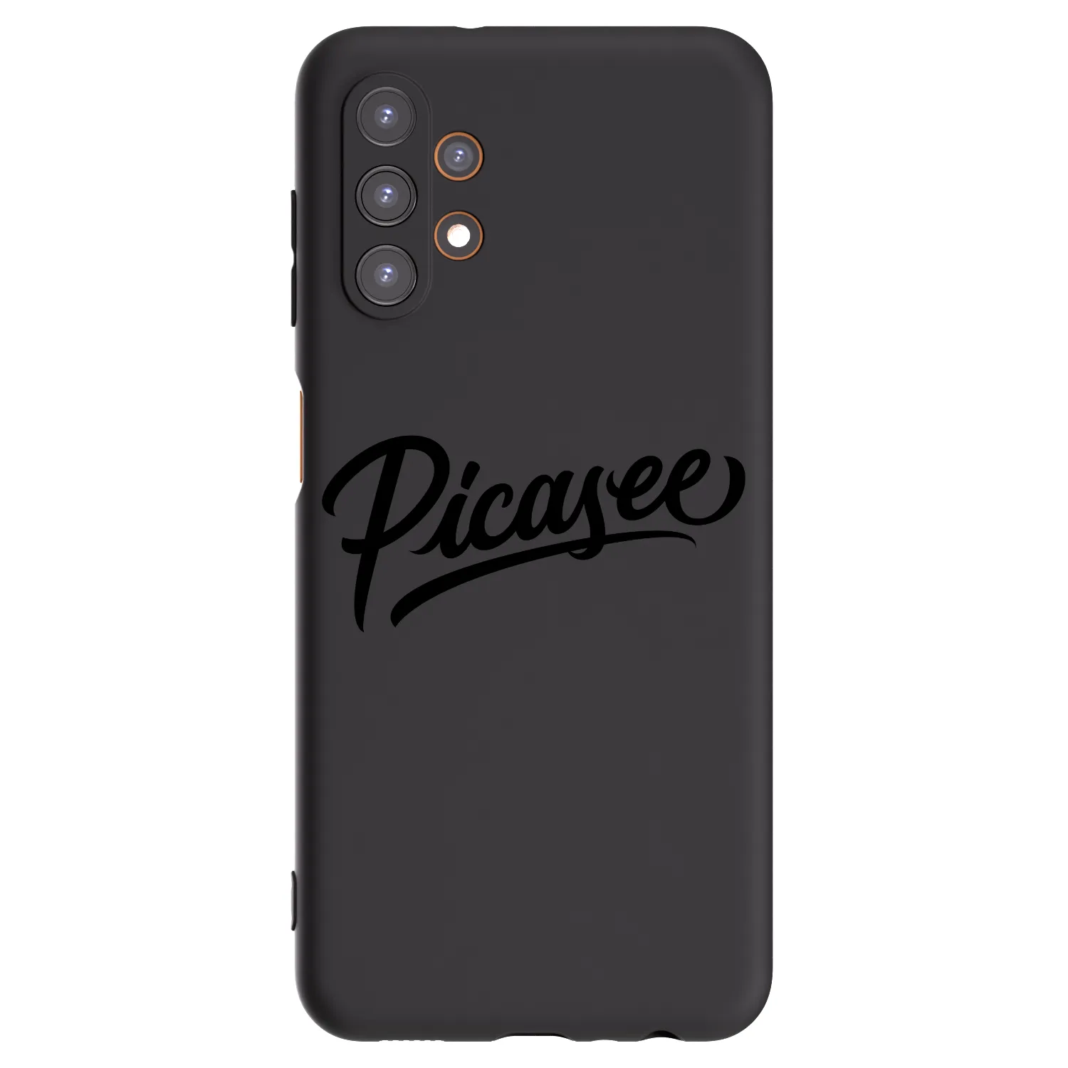 Picasee silikonowe czarne etui na Samsung Galaxy A13 5G - Picasee - old logo - black