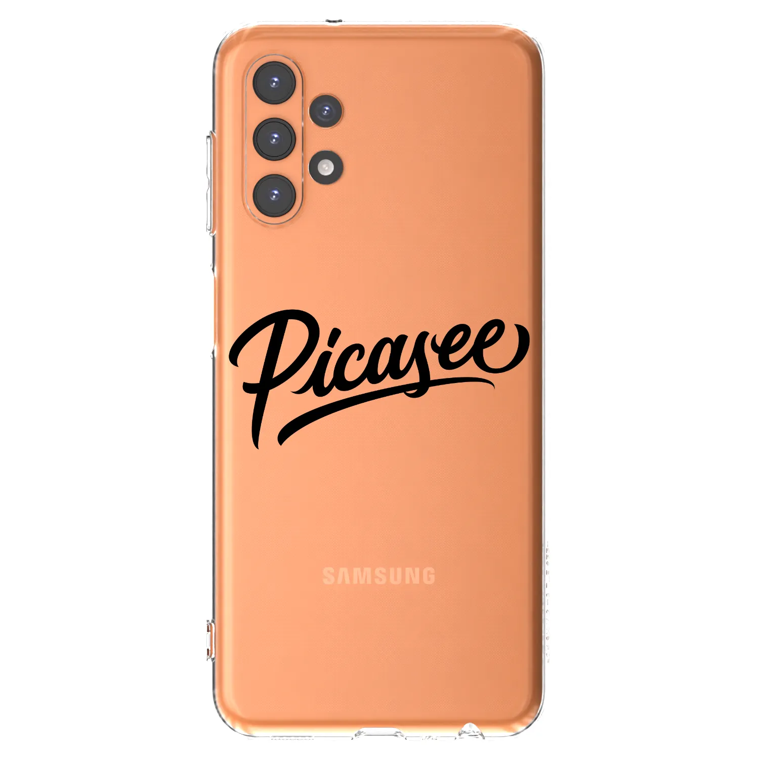 Picasee silikonowe przeźroczyste etui na Samsung Galaxy A13 5G - Picasee - old logo - black