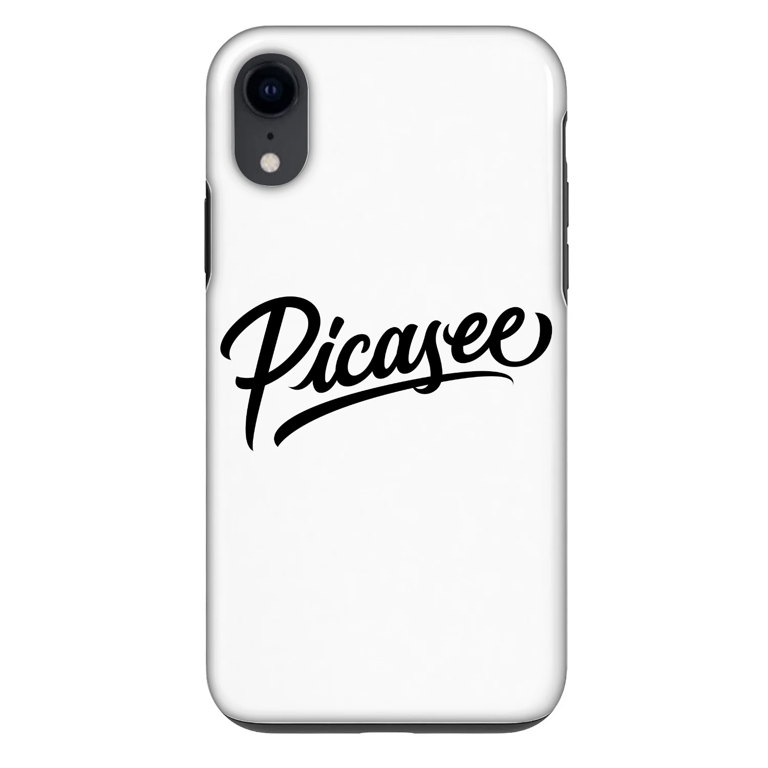 Picasee Fashion Case na Apple iPhone XR - Picasee - old logo - black