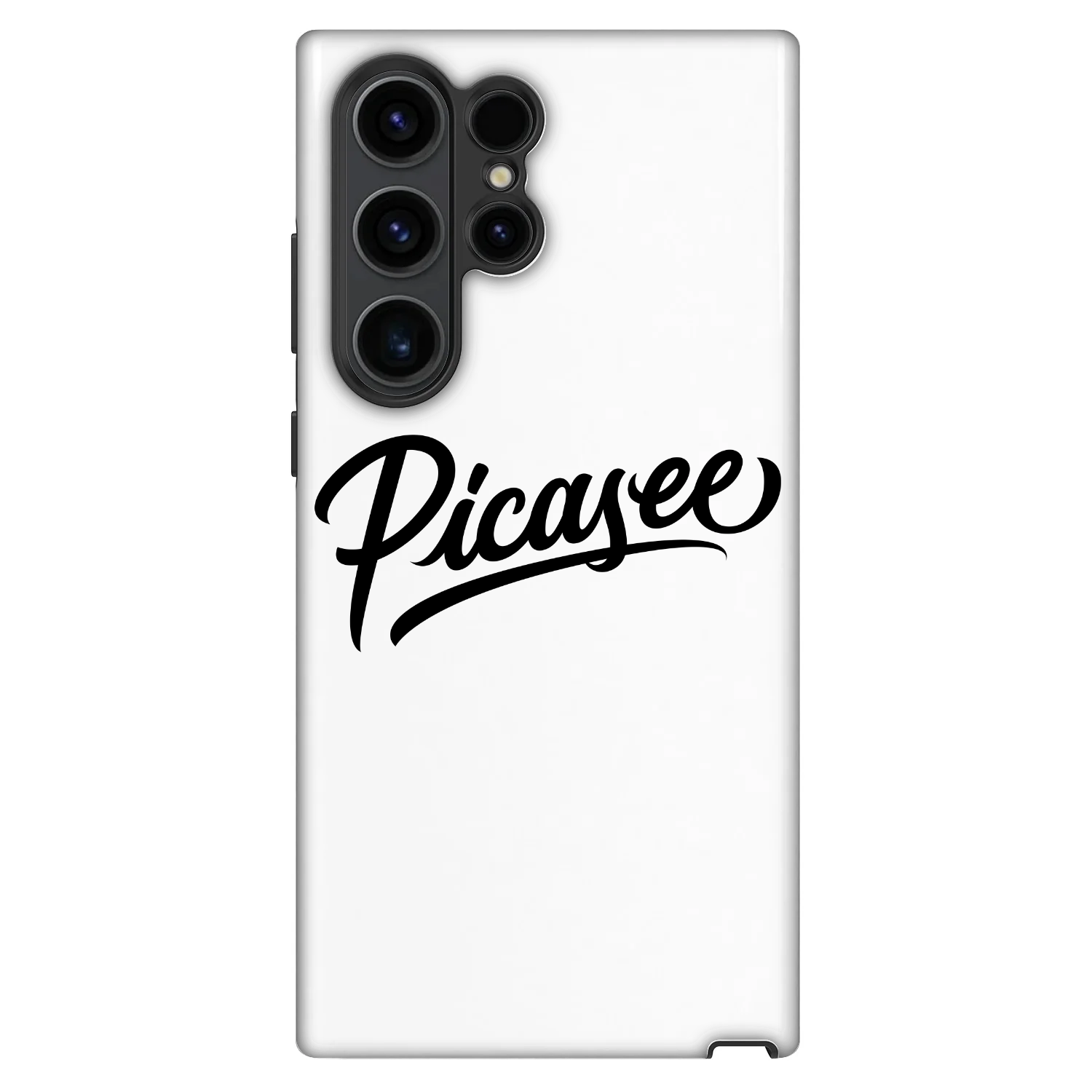 Picasee Fashion Case na Samsung Galaxy S23 Ultra 5G - Picasee - old logo - black