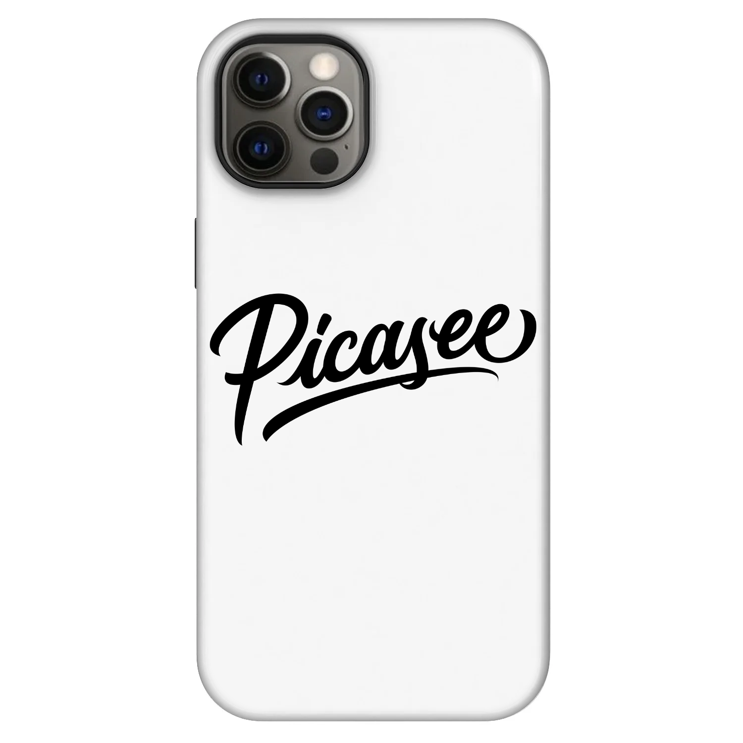Picasee Fashion Case MagSafe na Apple iPhone 12 - Picasee - old logo - black