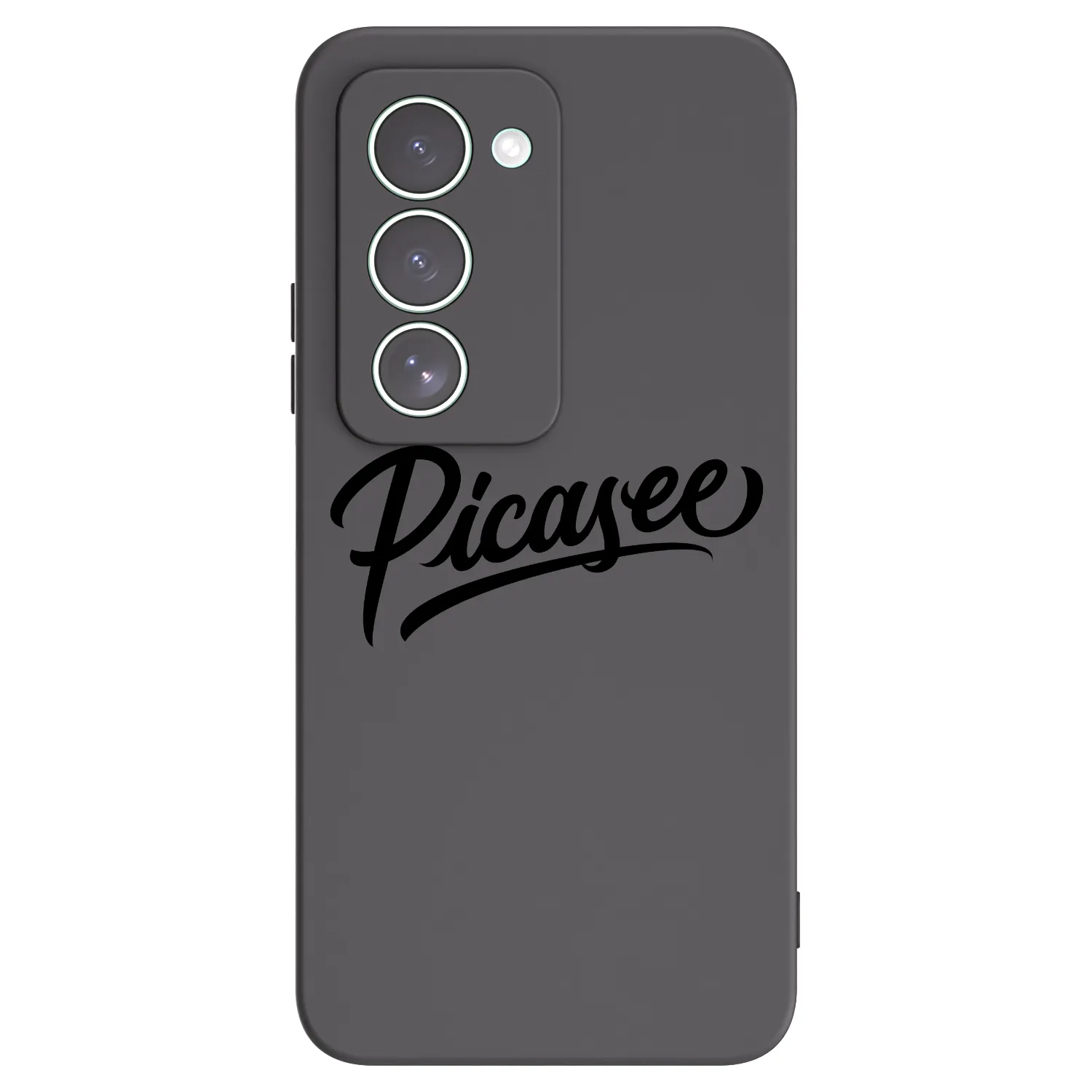 Picasee silikonowe czarne etui na Xiaomi Redmi 15 5G - Picasee - old logo - black