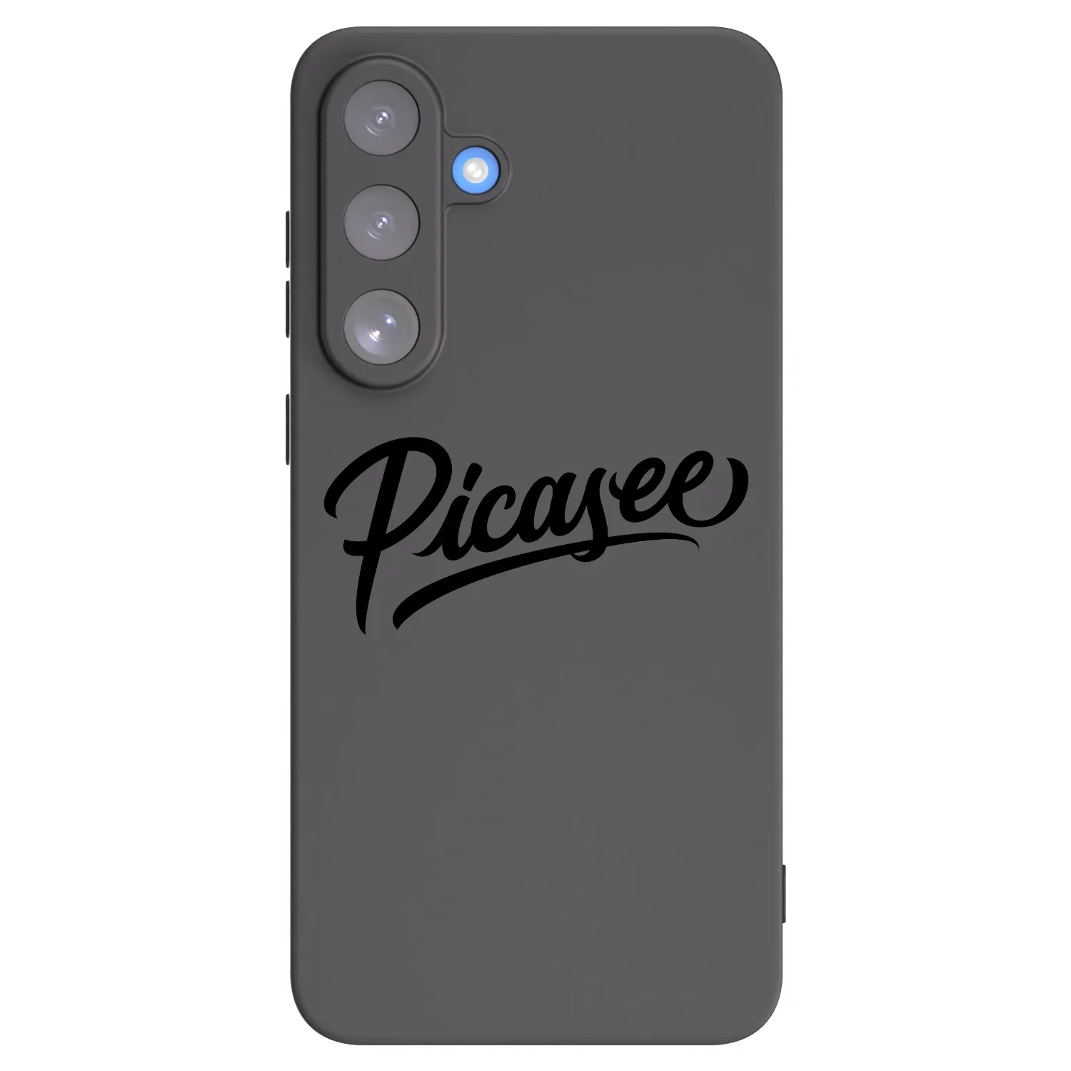 Picasee silikonowe czarne etui na Samsung Galaxy S25 FE 5G - Picasee - old logo - black