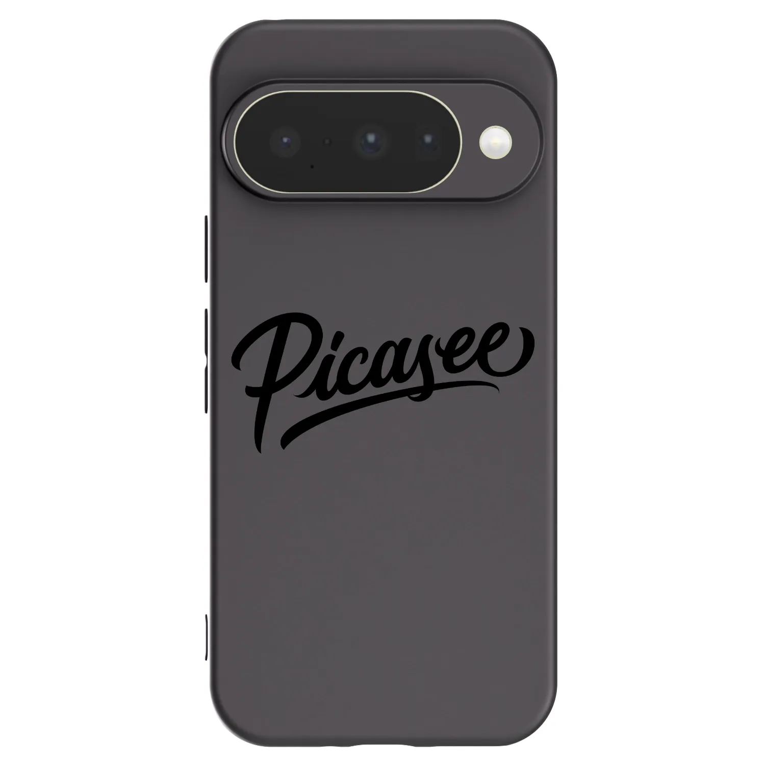 Picasee silikonowe czarne etui na Google Pixel 10 - Picasee - old logo - black